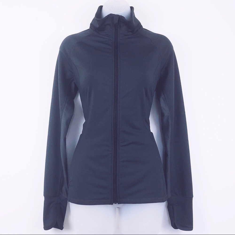 PUMA track jacket charcoal gray size S dry cell